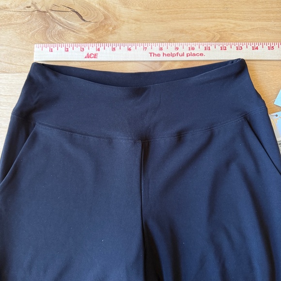 SYMPLI STRAIGHT LEG PANT STRETCH JERSEY CASUAL WORKWEAR STRETCHY PULL ON NWT 8 - Picture 7 of 10